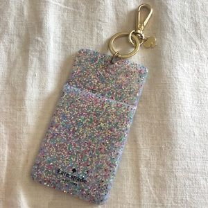 Kate Spade Multi-Glitter Id Tag